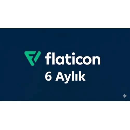  Flaticon 6 Aylık - Kişisel